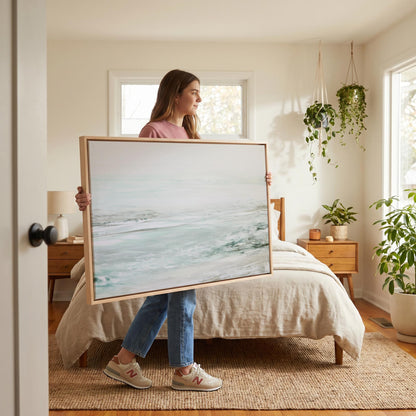 Abstract Ocean Canvas Wall Art