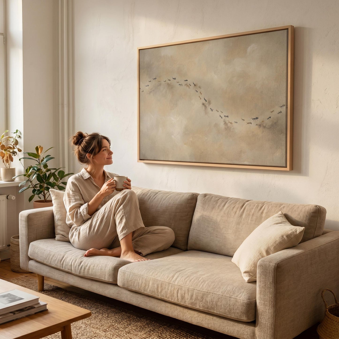 Ant Trail Canvas Wall Art