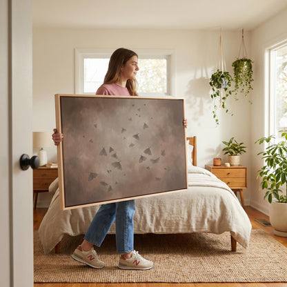 Moths Canvas Wall Art