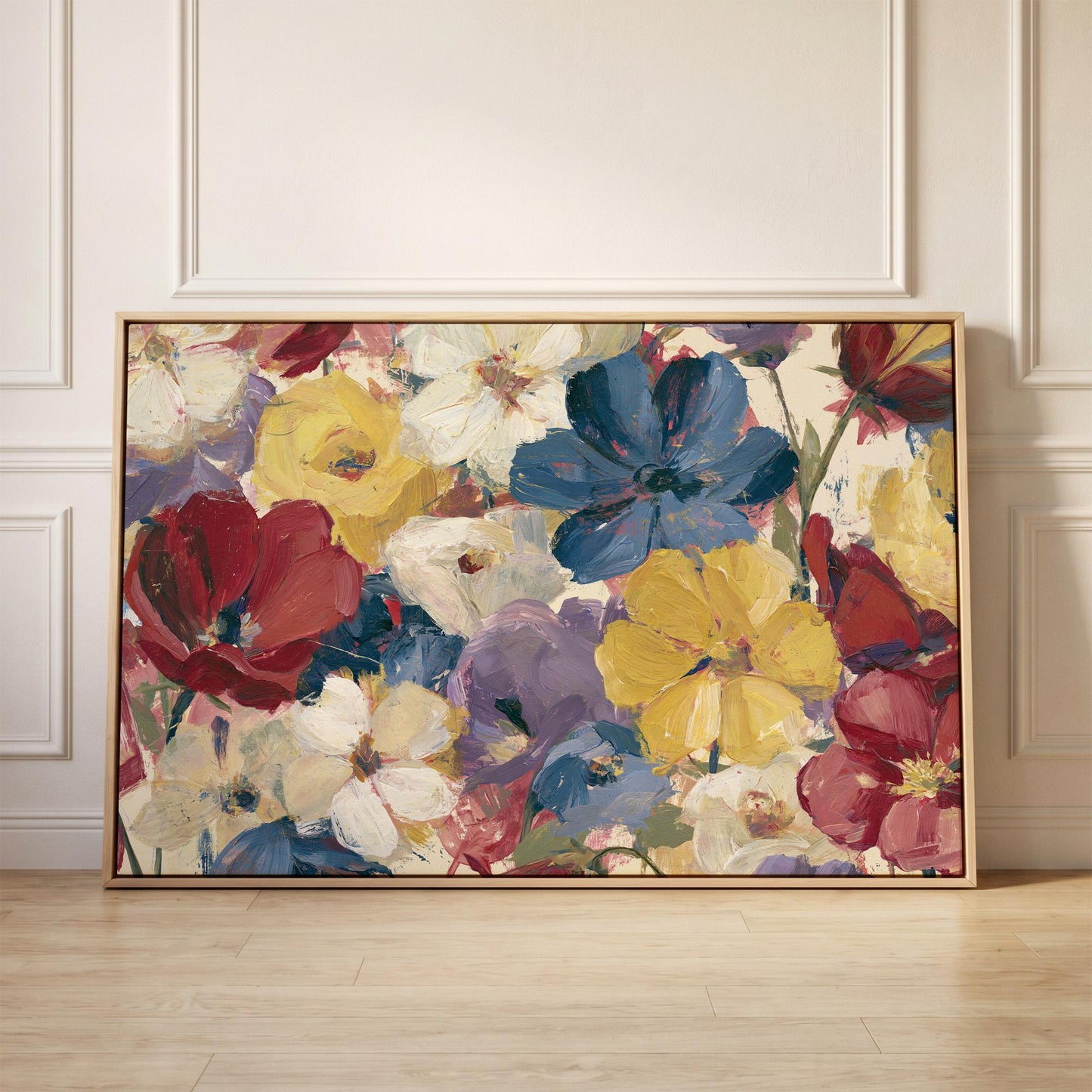 Wildflower Bouquet Canvas Wall Art