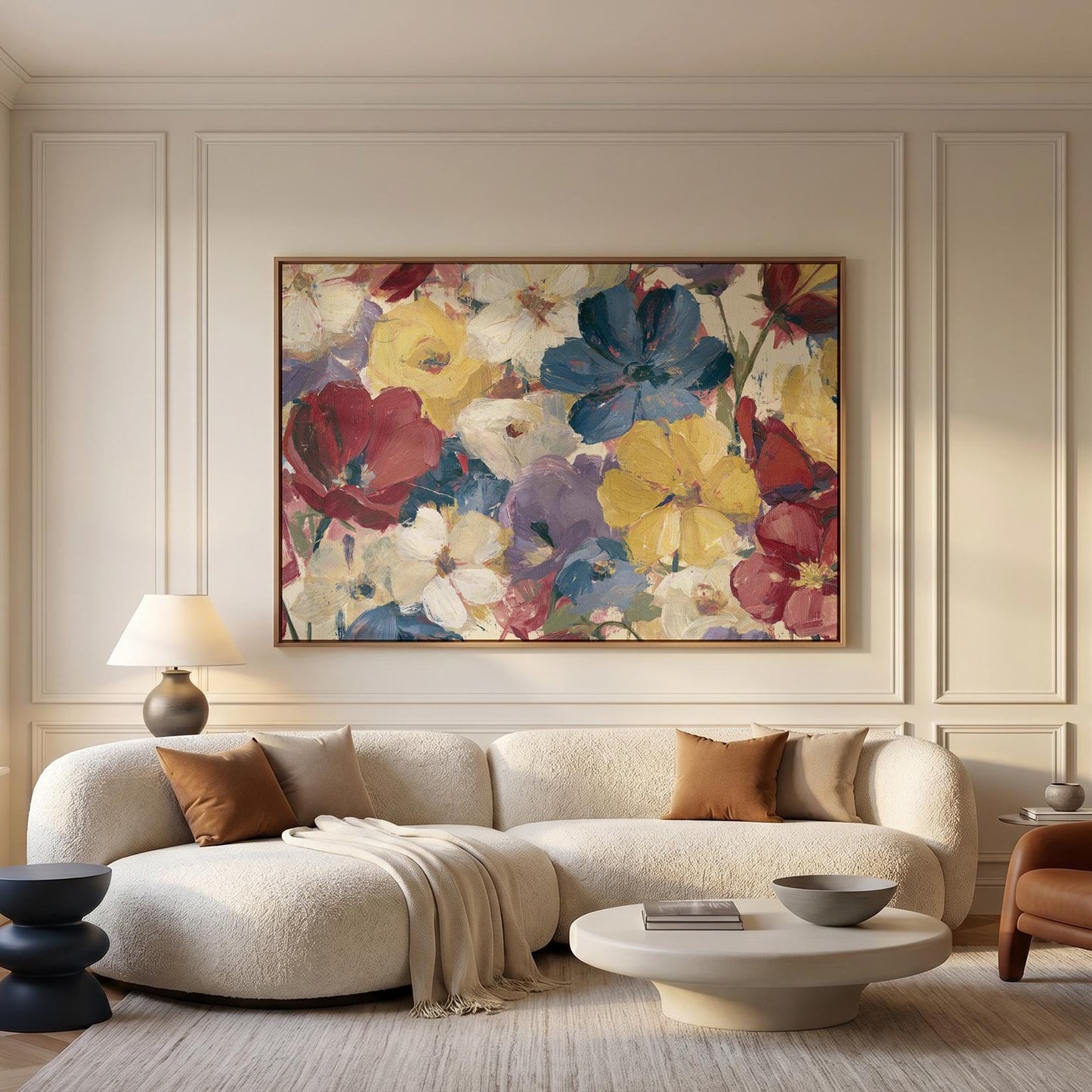 Wildflower Bouquet Canvas Wall Art