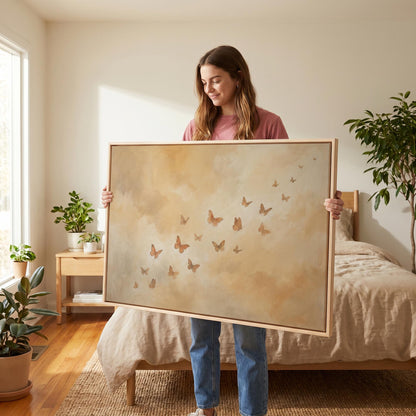 Butterfly Canvas Wall Art