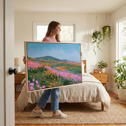 Wildflower Meadow Canvas Wall Art