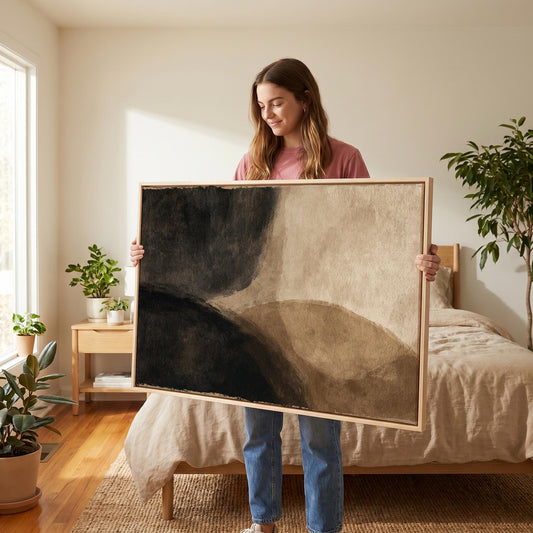 Abstract Organic Canvas Wall Art