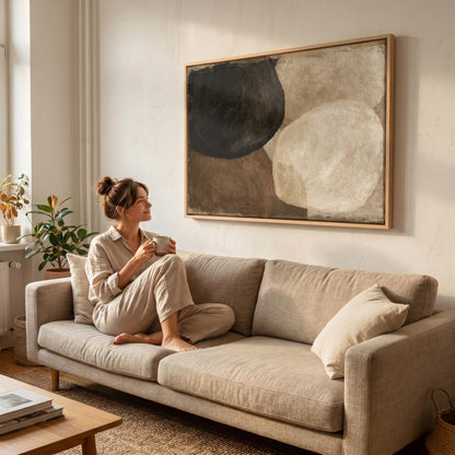 Abstract Shapes Canvas Wall Art