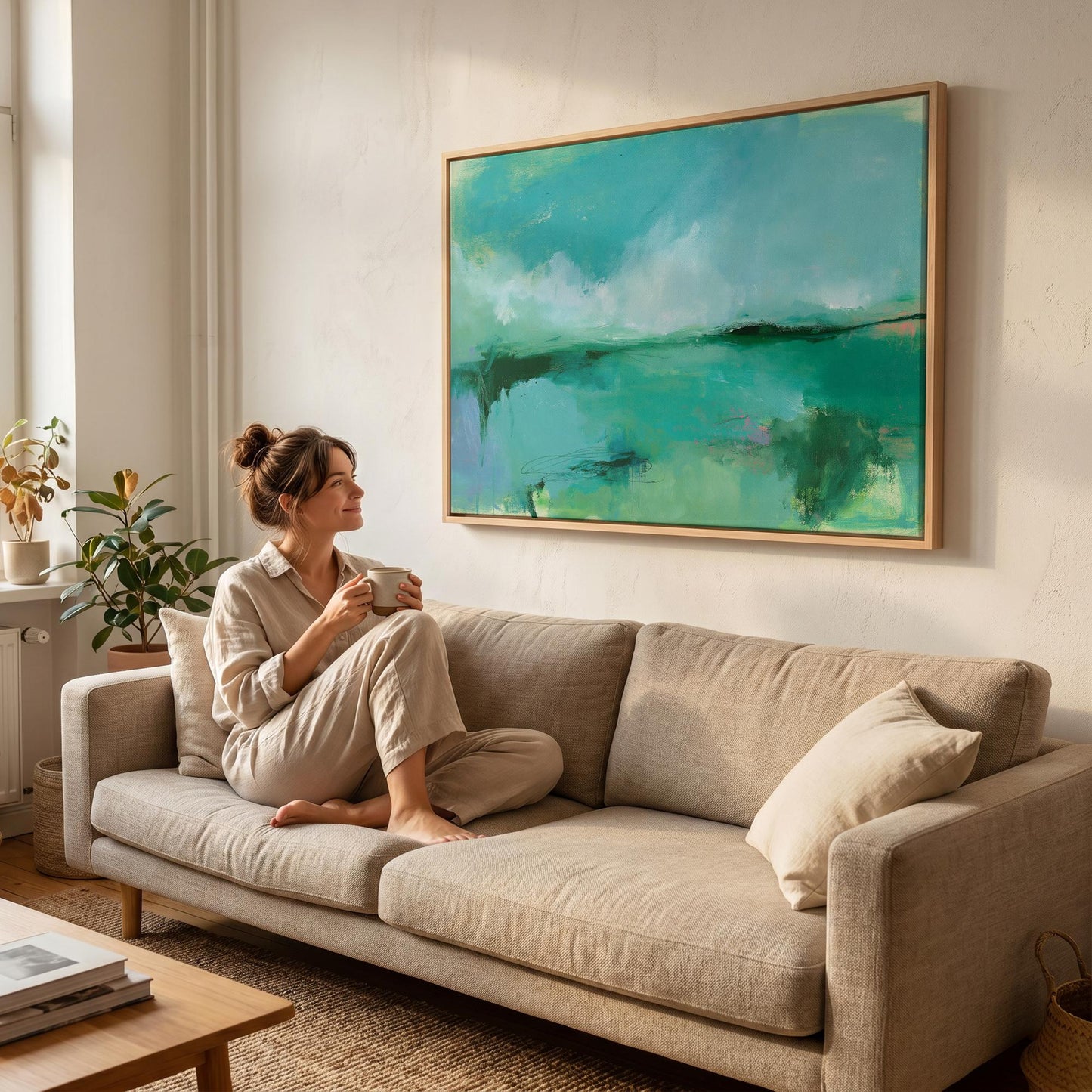 Abstract Landscape Canvas Wall Art