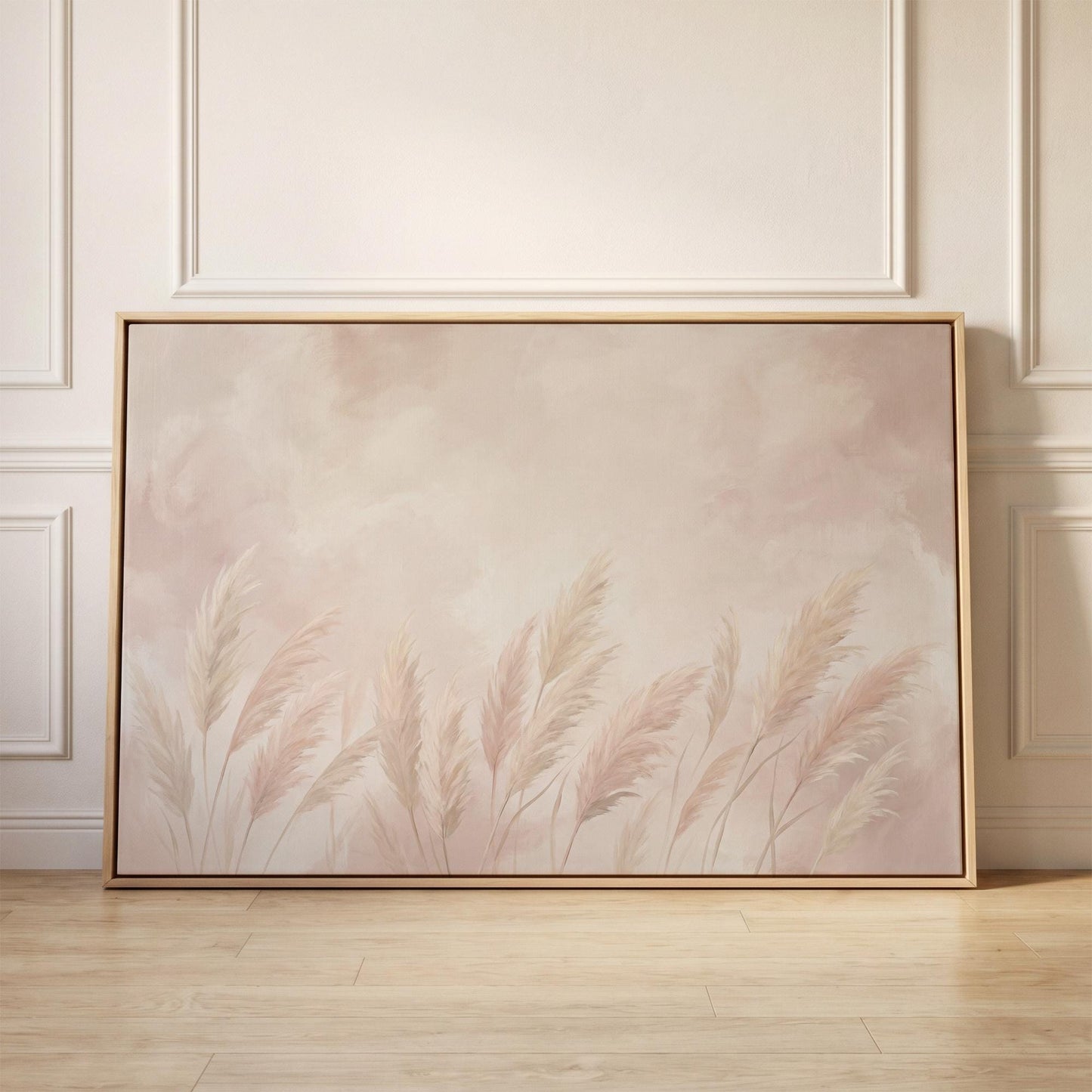 Pampas Grass Canvas Wall Art
