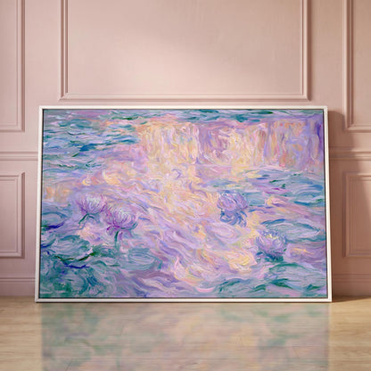 Water Lilies Canvas Wall Art