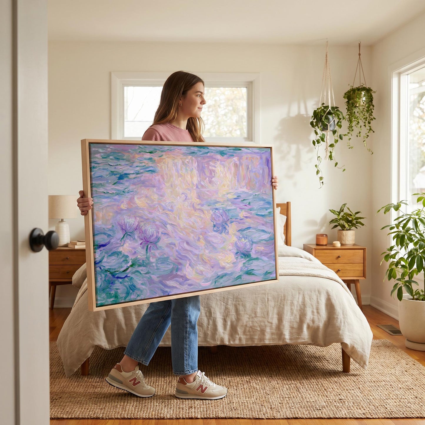 Water Lilies Canvas Wall Art