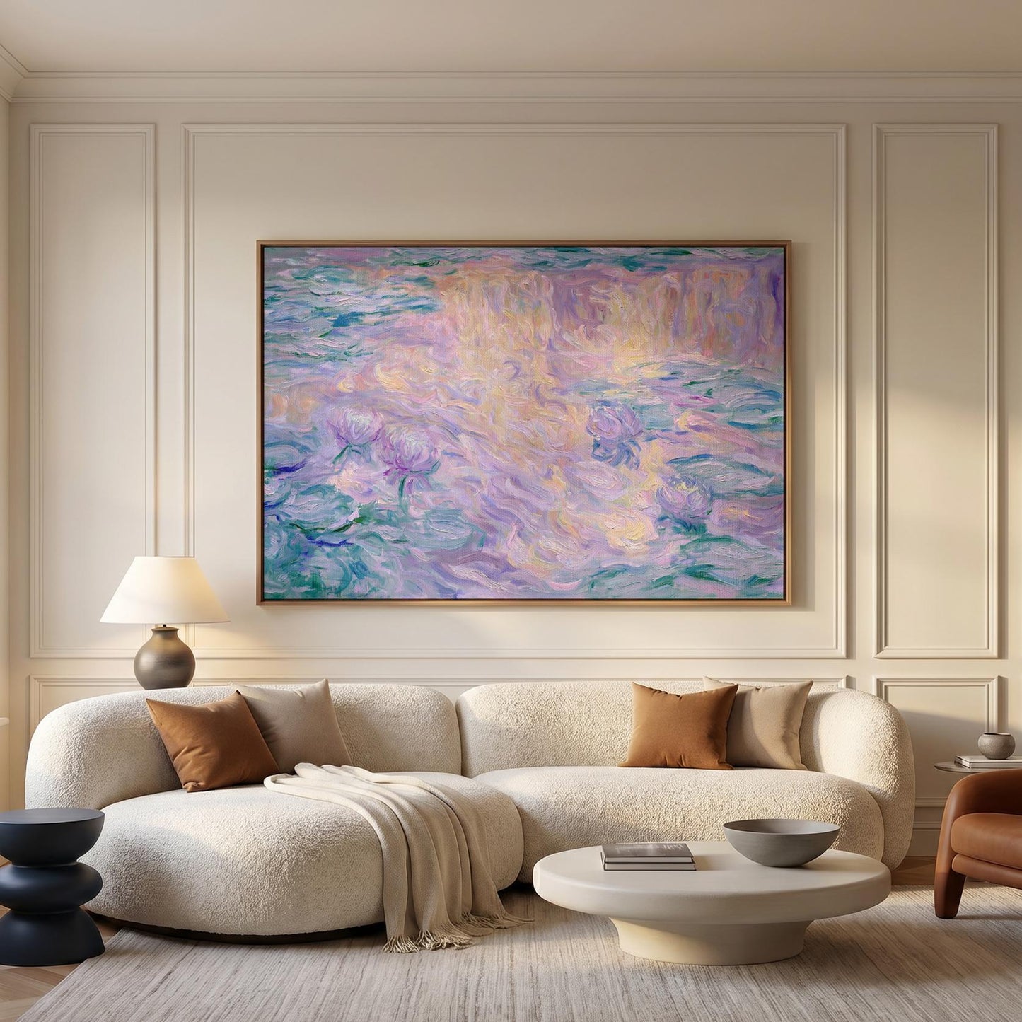 Water Lilies Canvas Wall Art