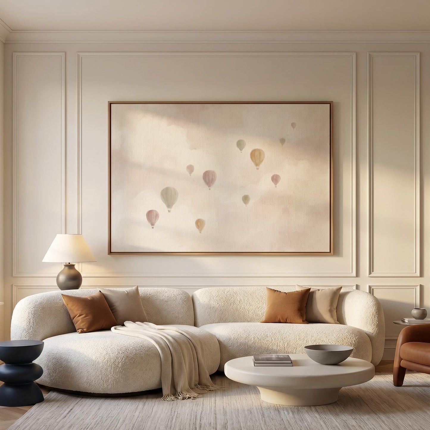 Hot Air Balloon Canvas Wall Art