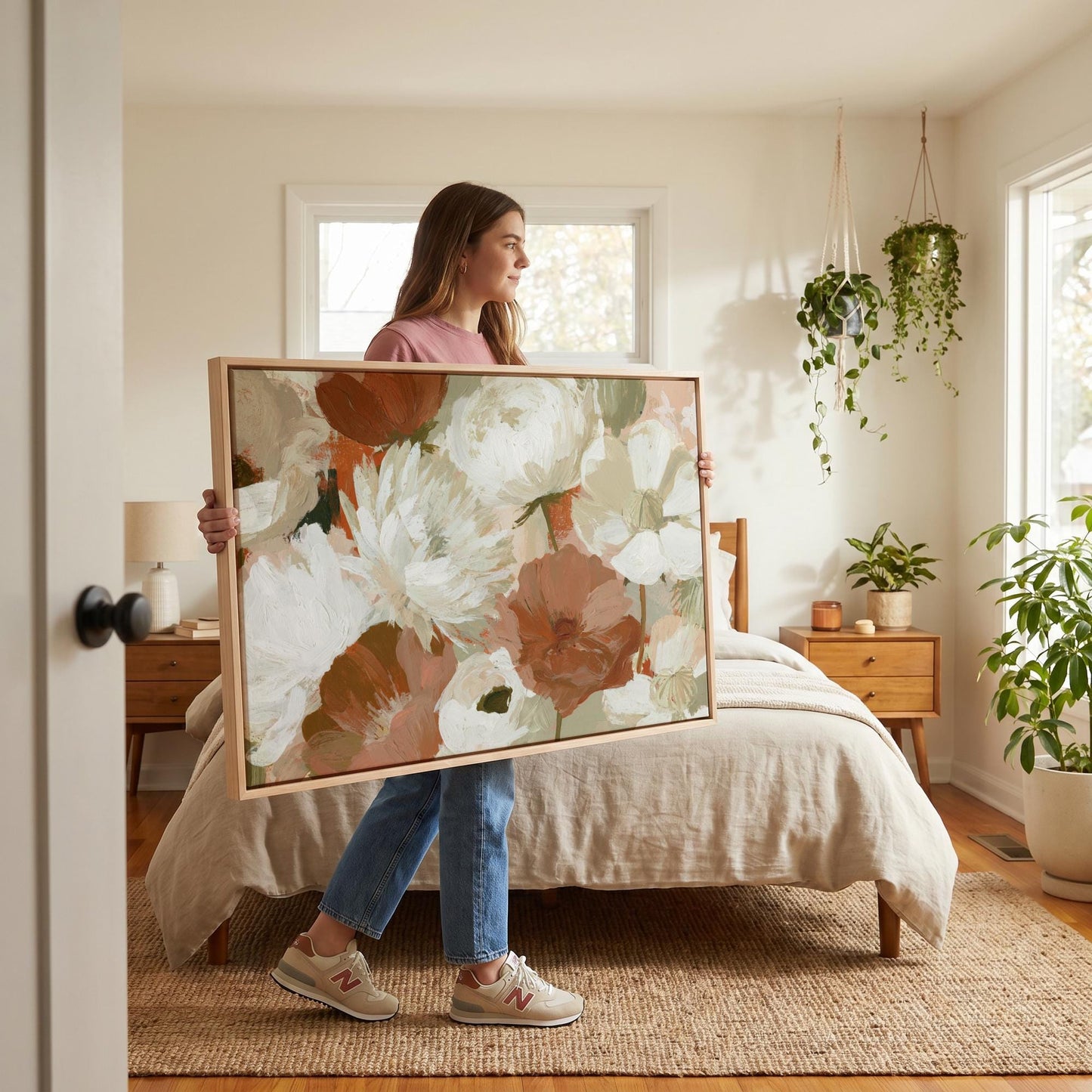 Floral Canvas Wall Art