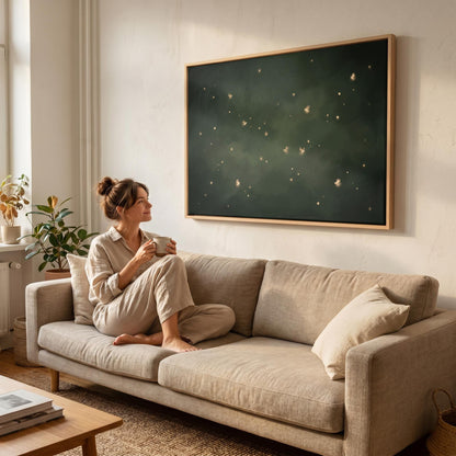 Fireflies Canvas Wall Art