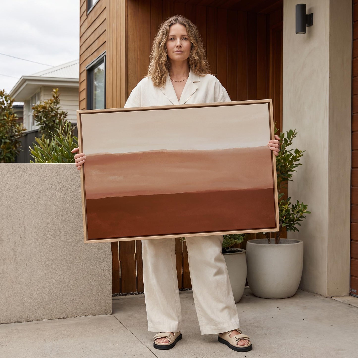 Desert Landscape Canvas Wall Art