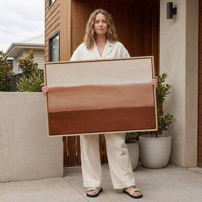 Desert Landscape Canvas Wall Art