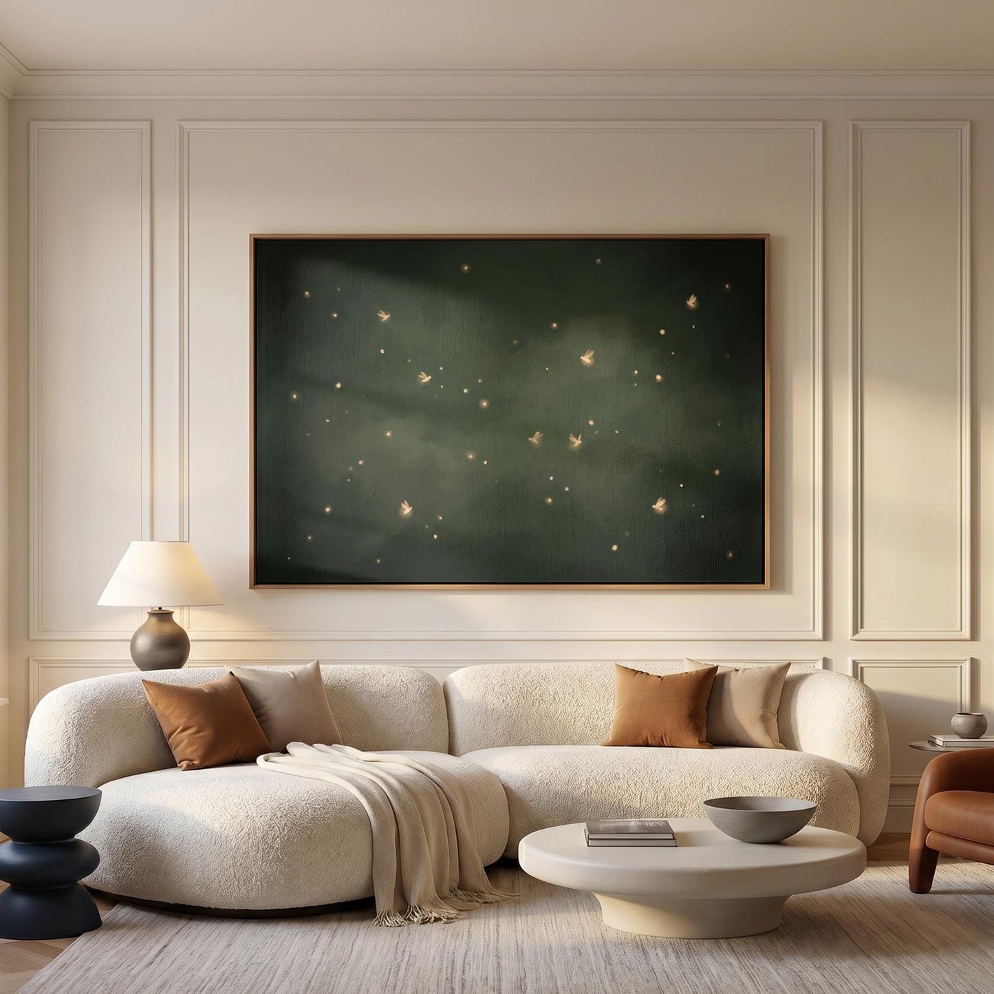 Fireflies Canvas Wall Art