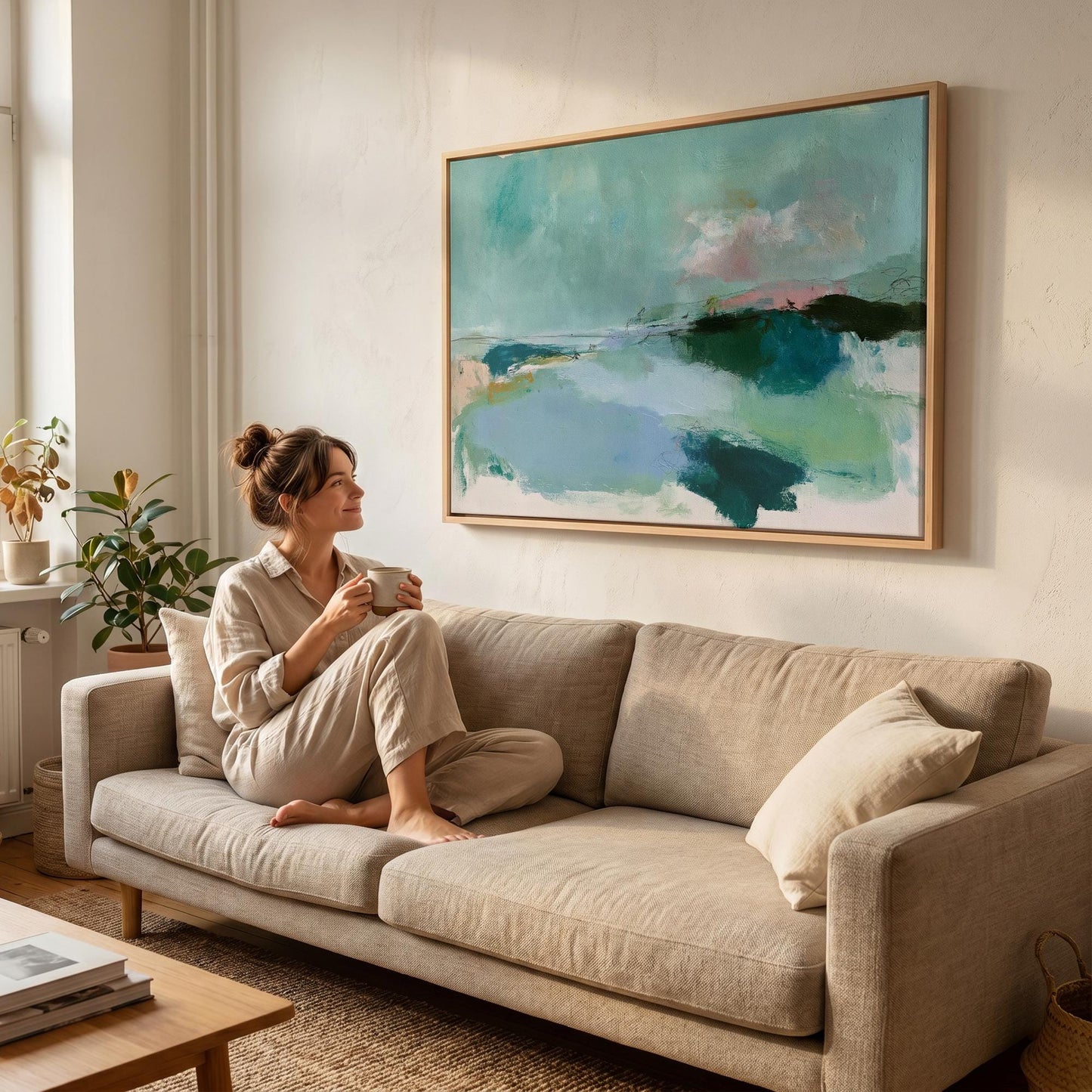Abstract Landscape Canvas Wall Art