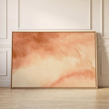 Abstract Watercolor Canvas Wall Art