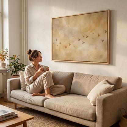 Bee Swarm Canvas Wall Art