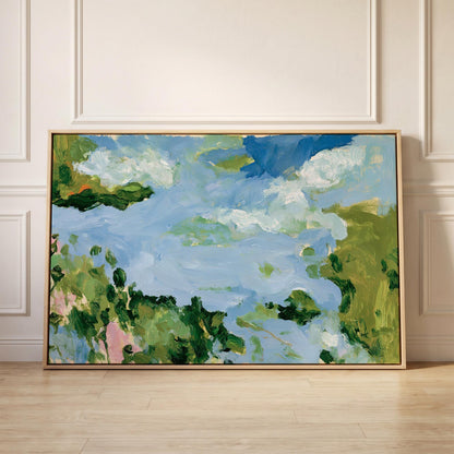Abstract Sky Landscape Canvas Wall Art