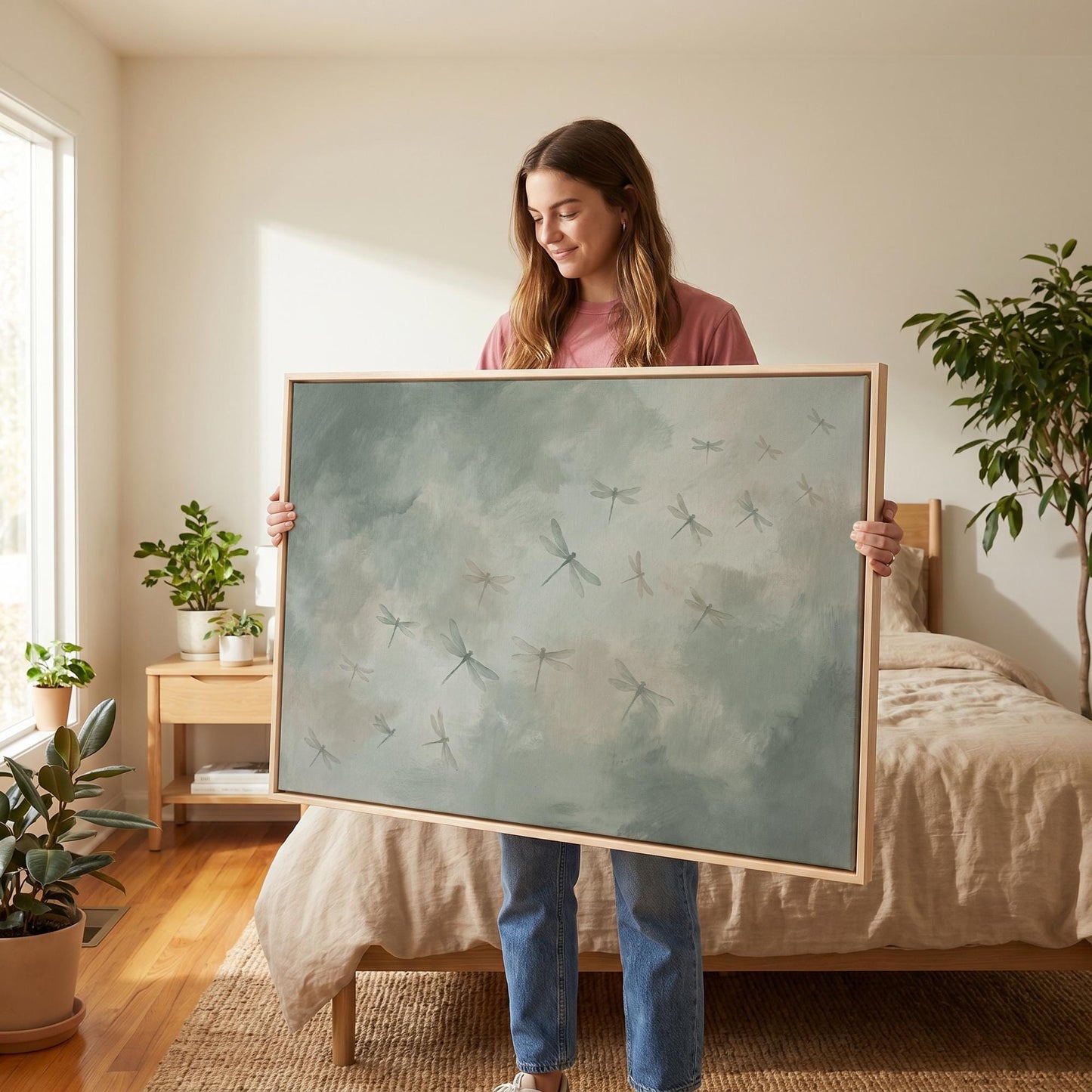 Dragonfly Canvas Wall Art