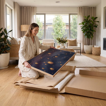 Sky Lanterns Canvas Wall Art