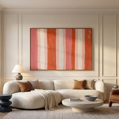 Abstract Stripe Canvas Wall Art