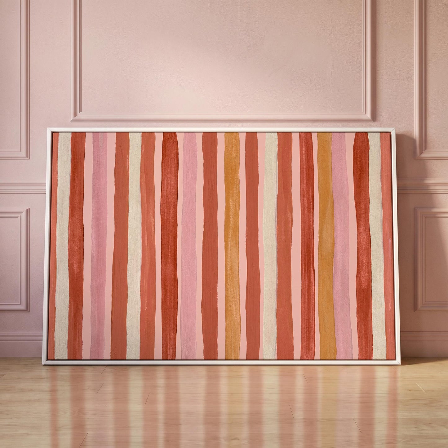 Abstract Stripe Canvas Wall Art