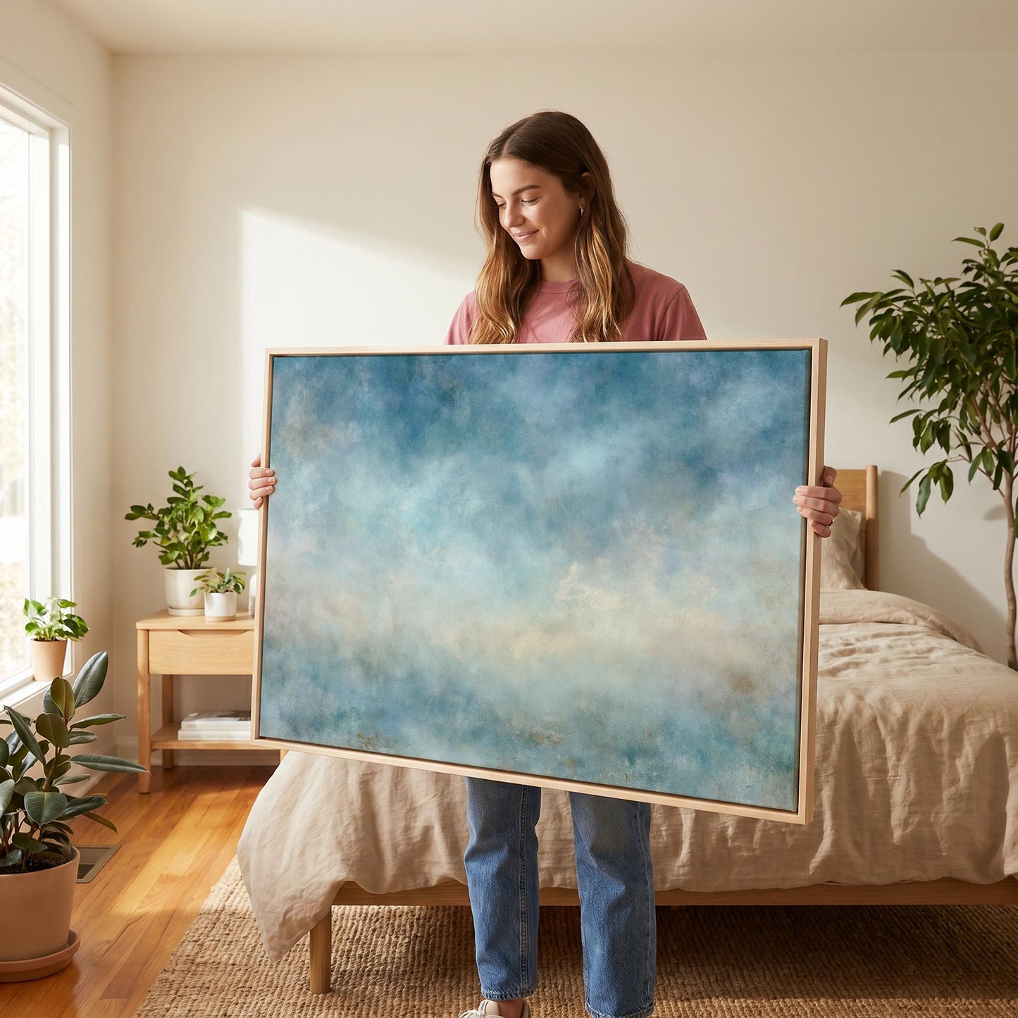 Abstract Sky Canvas Wall Art
