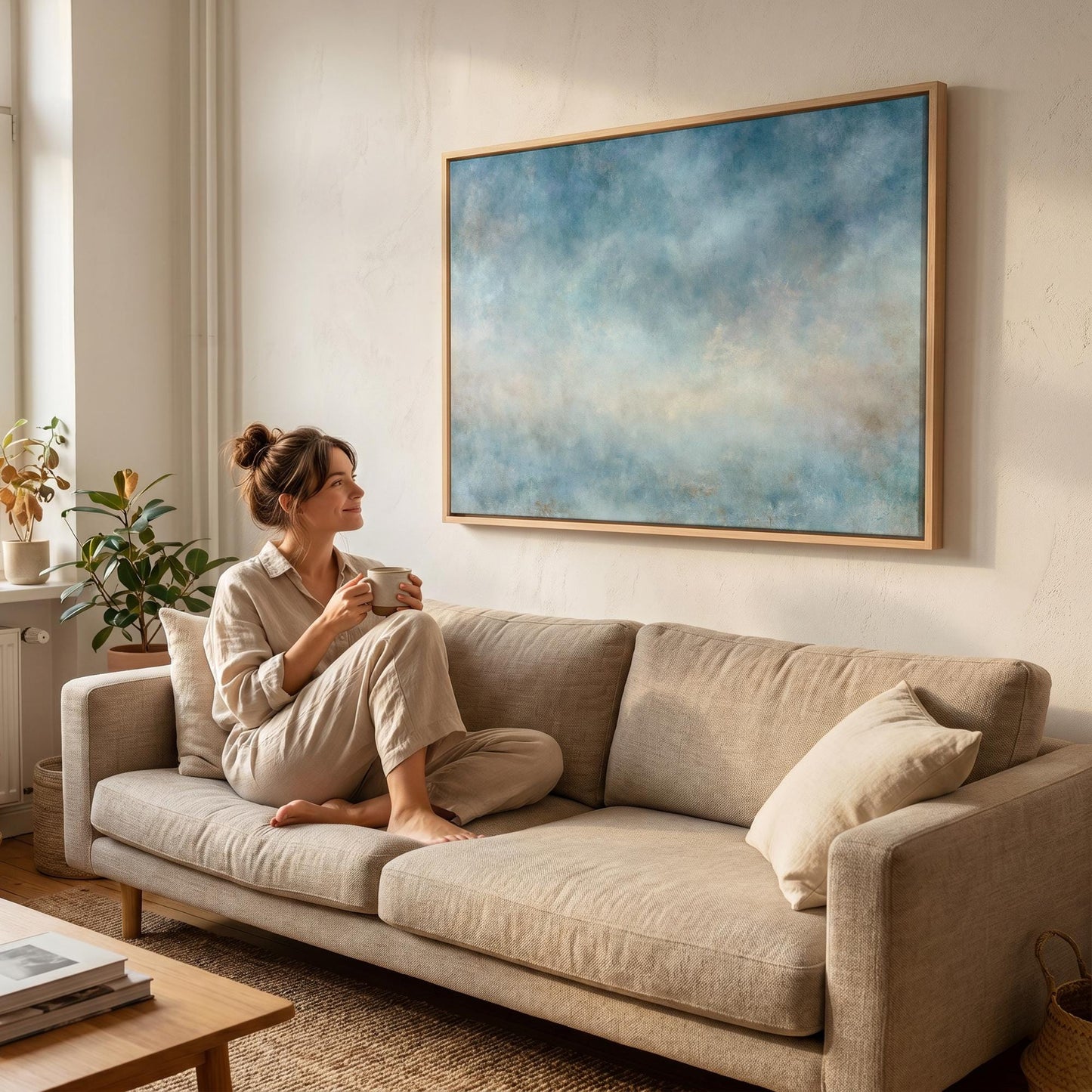 Abstract Sky Canvas Wall Art