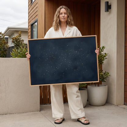 Constellation Map Canvas Wall Art