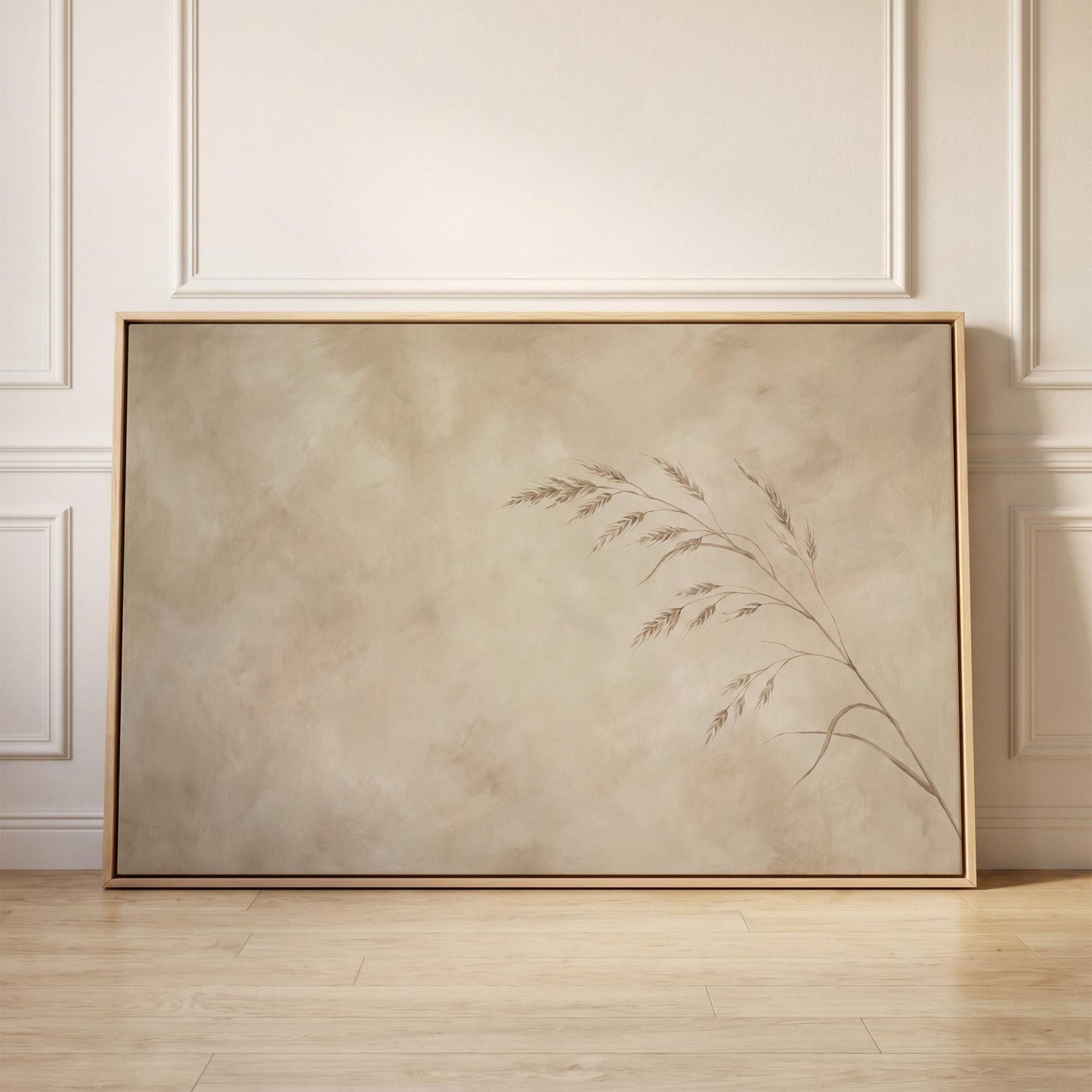 Wheat Grass Canvas Wall Art