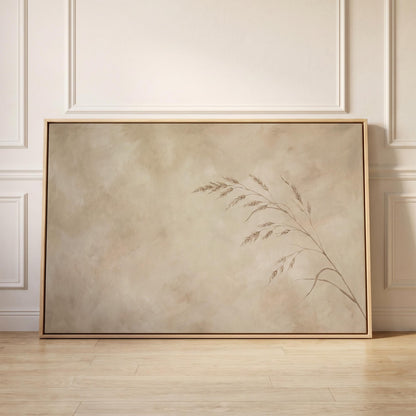 Wheat Grass Canvas Wall Art