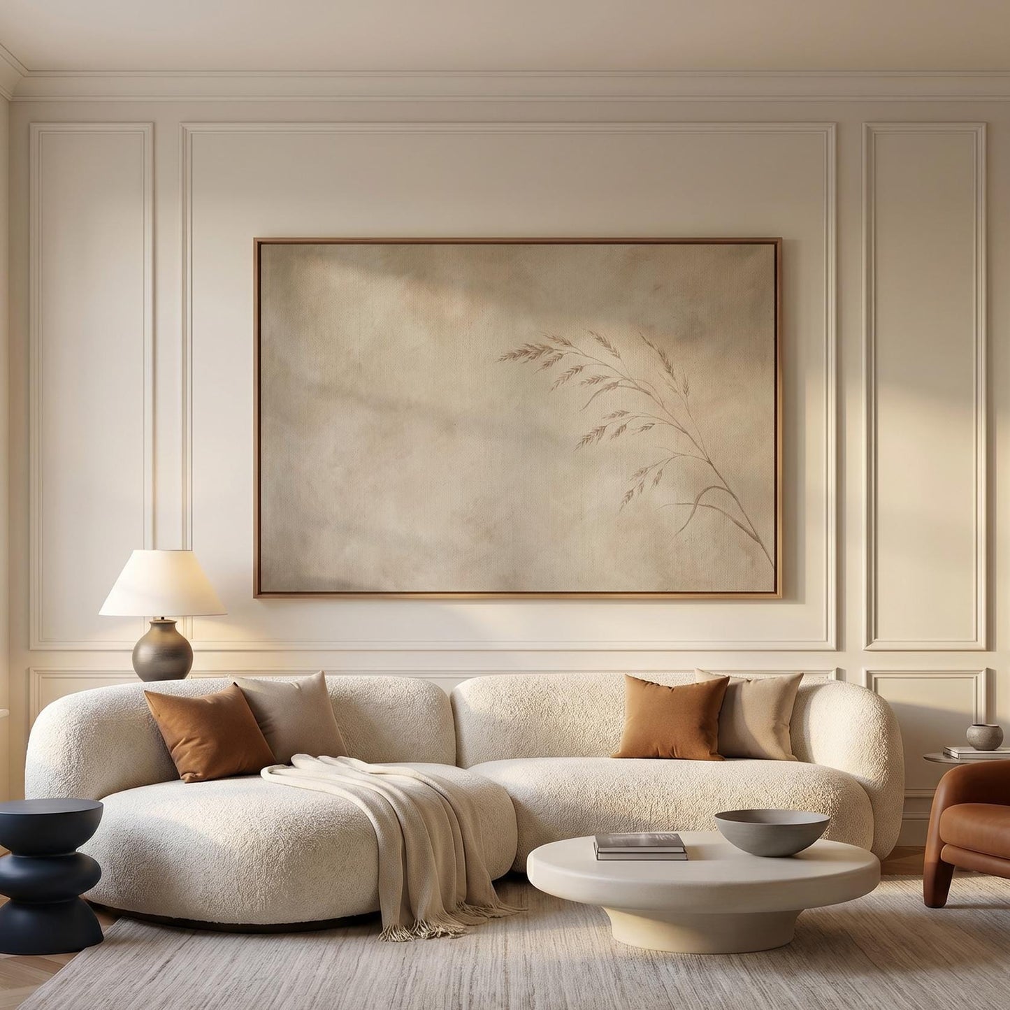 Wheat Grass Canvas Wall Art