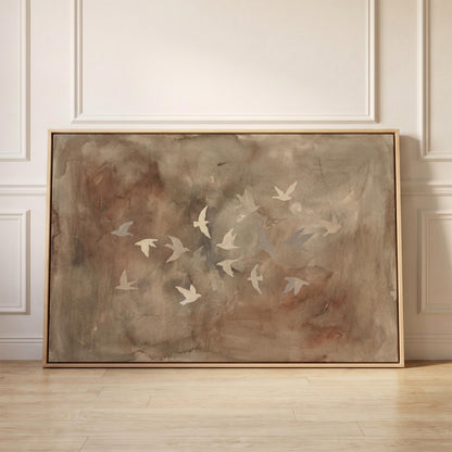 Flying Birds Canvas Wall Art