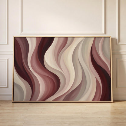 Abstract Wave Canvas Wall Art