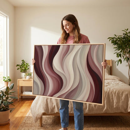 Abstract Wave Canvas Wall Art