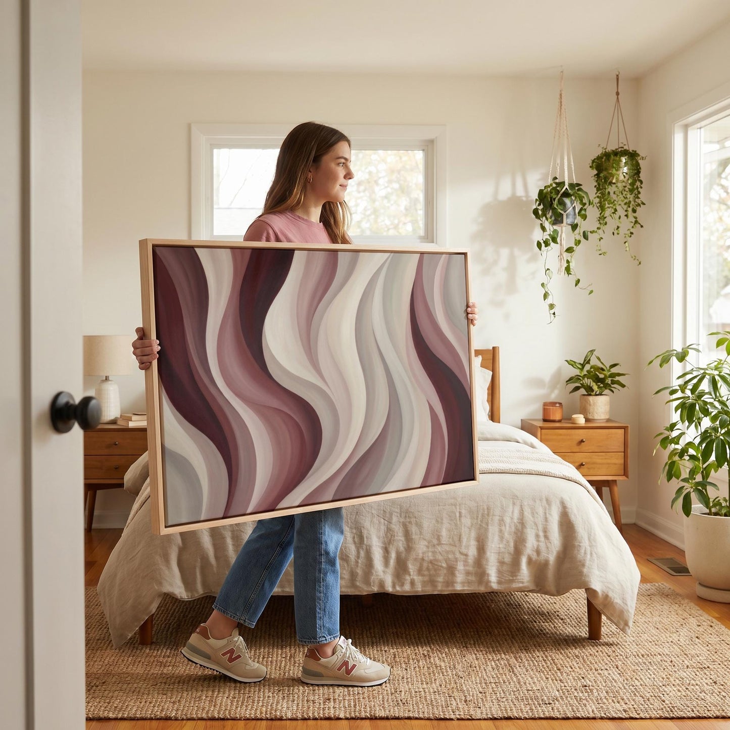 Abstract Wave Canvas Wall Art