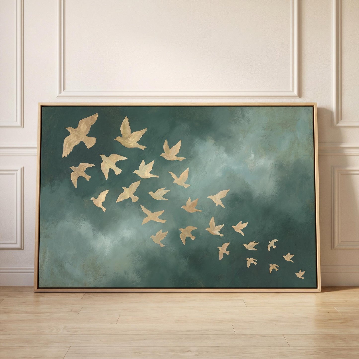 Flying Birds Canvas Wall Art