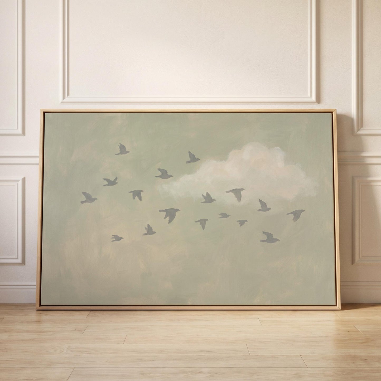 Flying Birds Canvas Wall Art