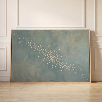 Flying Birds Canvas Wall Art