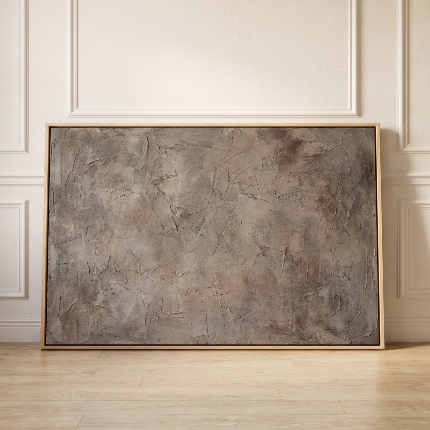 Textured Abstract Canvas Wall Art