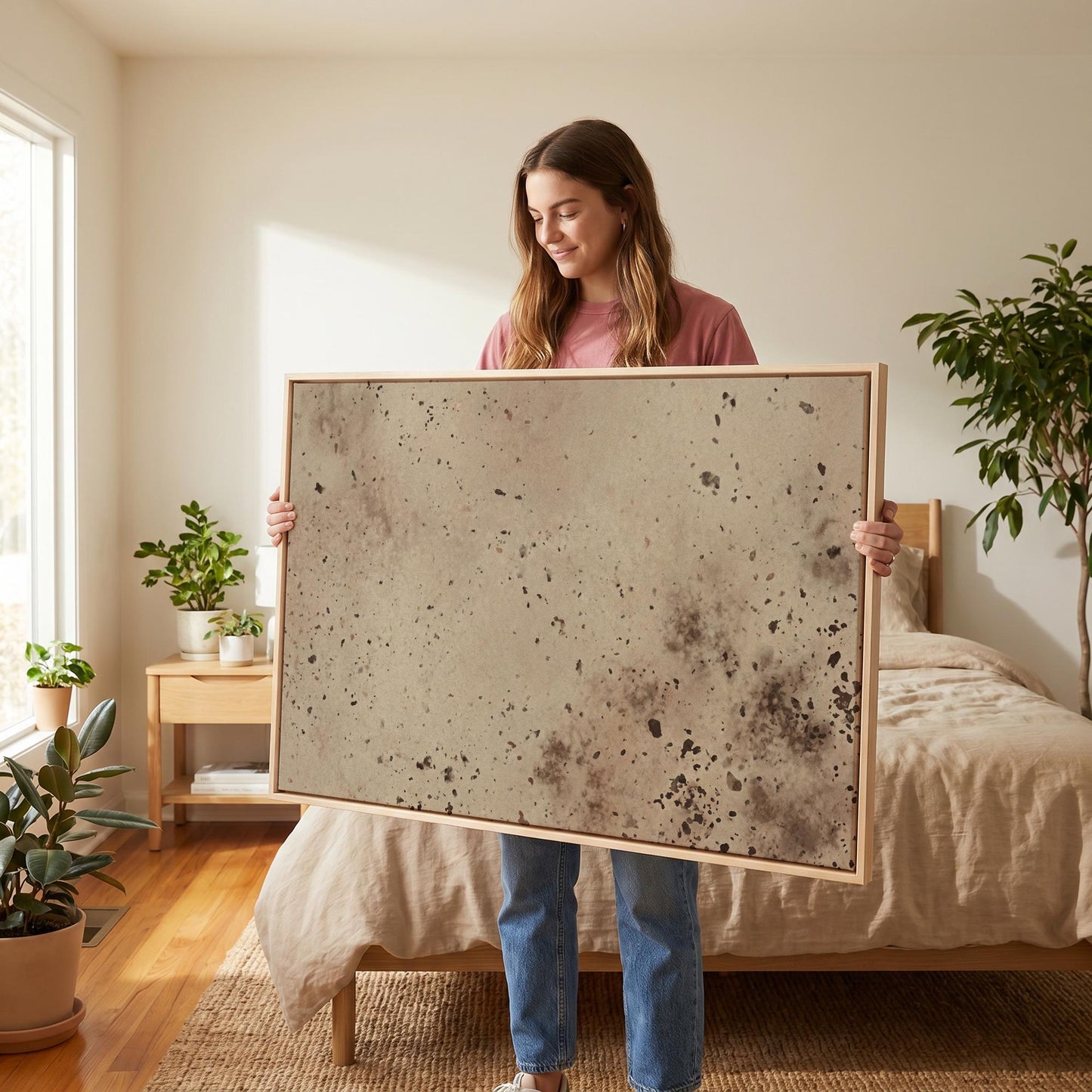 Abstract Texture Canvas Wall Art
