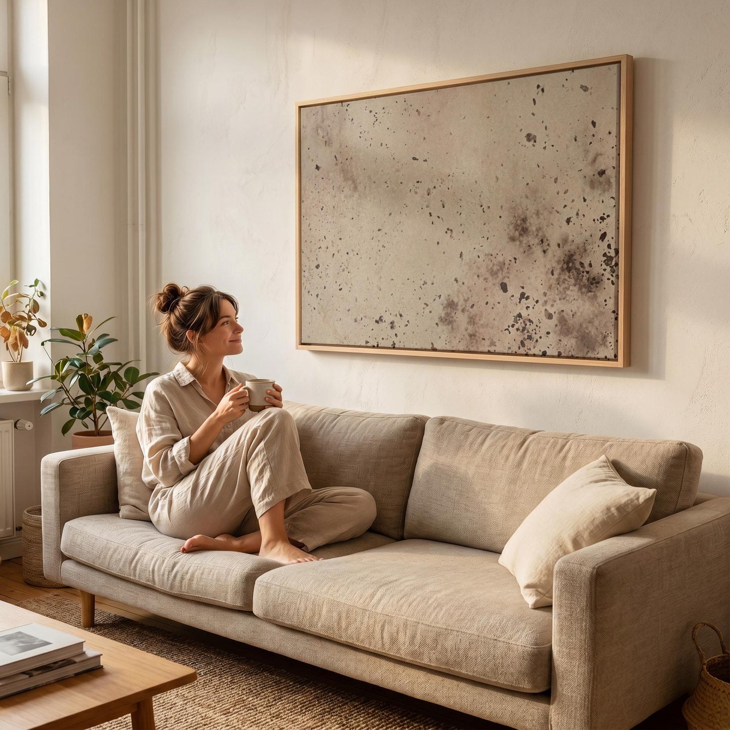 Abstract Texture Canvas Wall Art