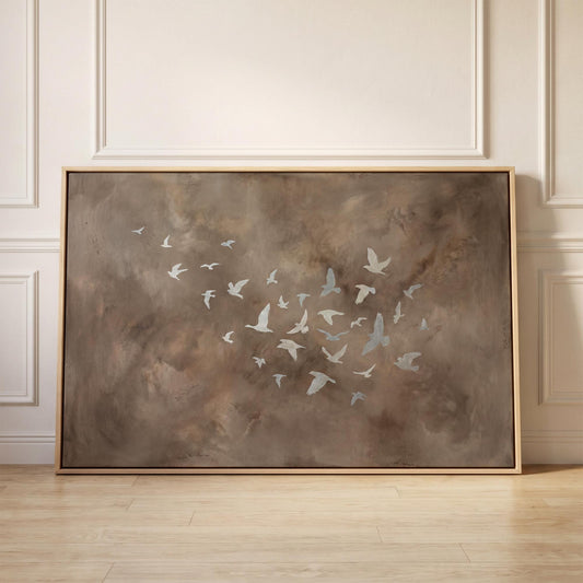 Flying Birds Canvas Wall Art