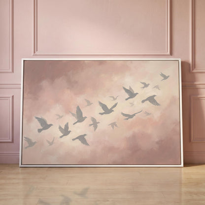 Flying Birds Canvas Wall Art