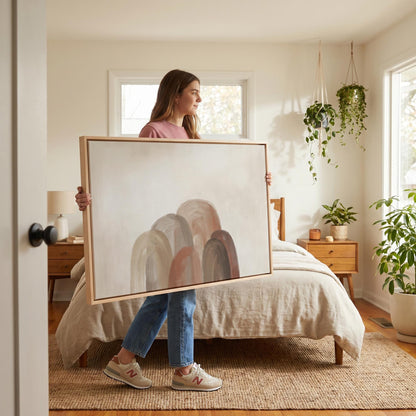 Abstract Arch Canvas Wall Art