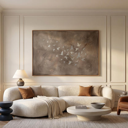 Flying Birds Canvas Wall Art