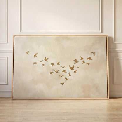 Birds in Flight Canvas Wall Art