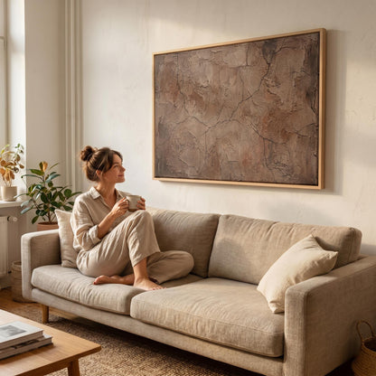 Cracked Earth Canvas Wall Art